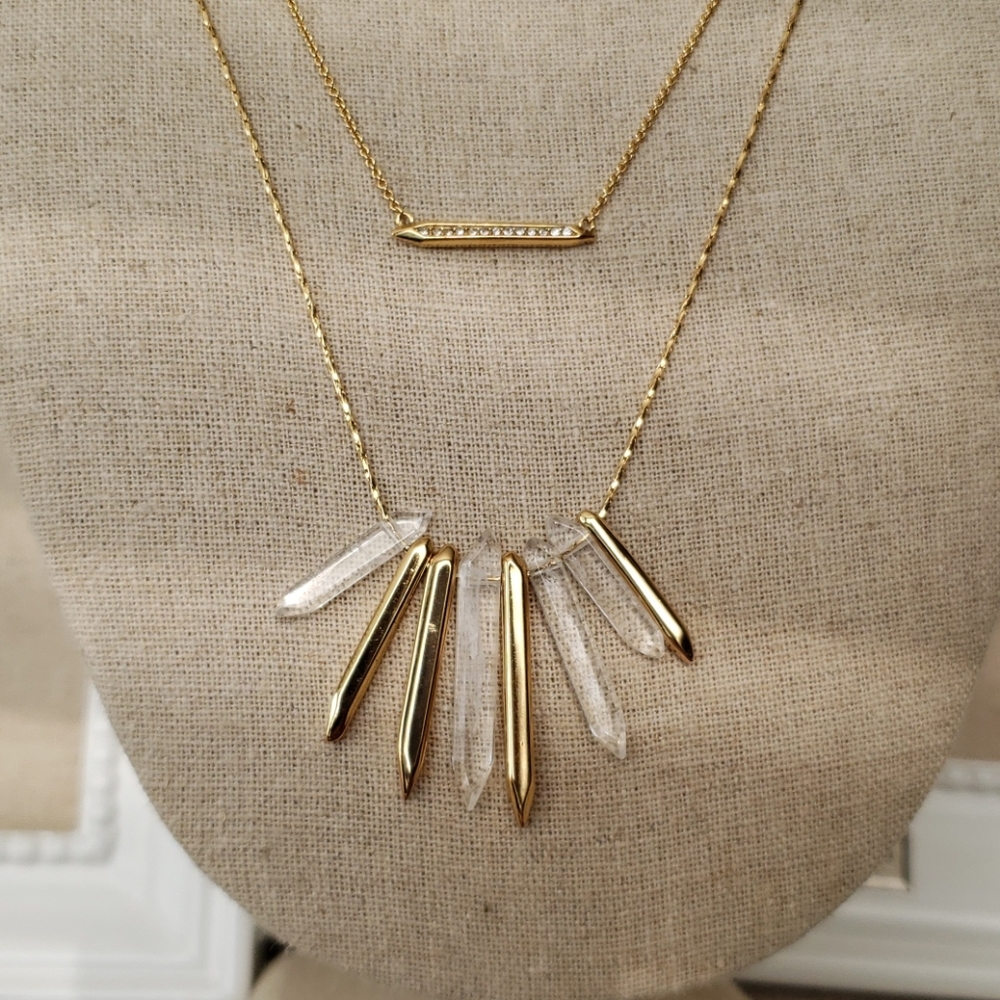 Stella & Dot Rebel Cluster necklace